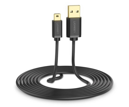 Kabel UGREEN Kabel USB - miniUSB 480Mbps 1m 6957303800483